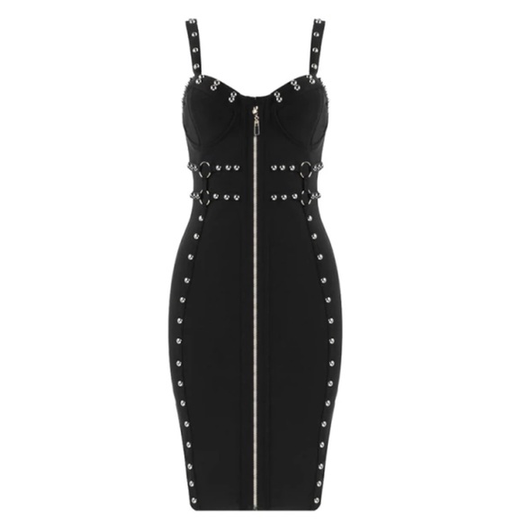 Dresses & Skirts - NWT studded bandage dress
